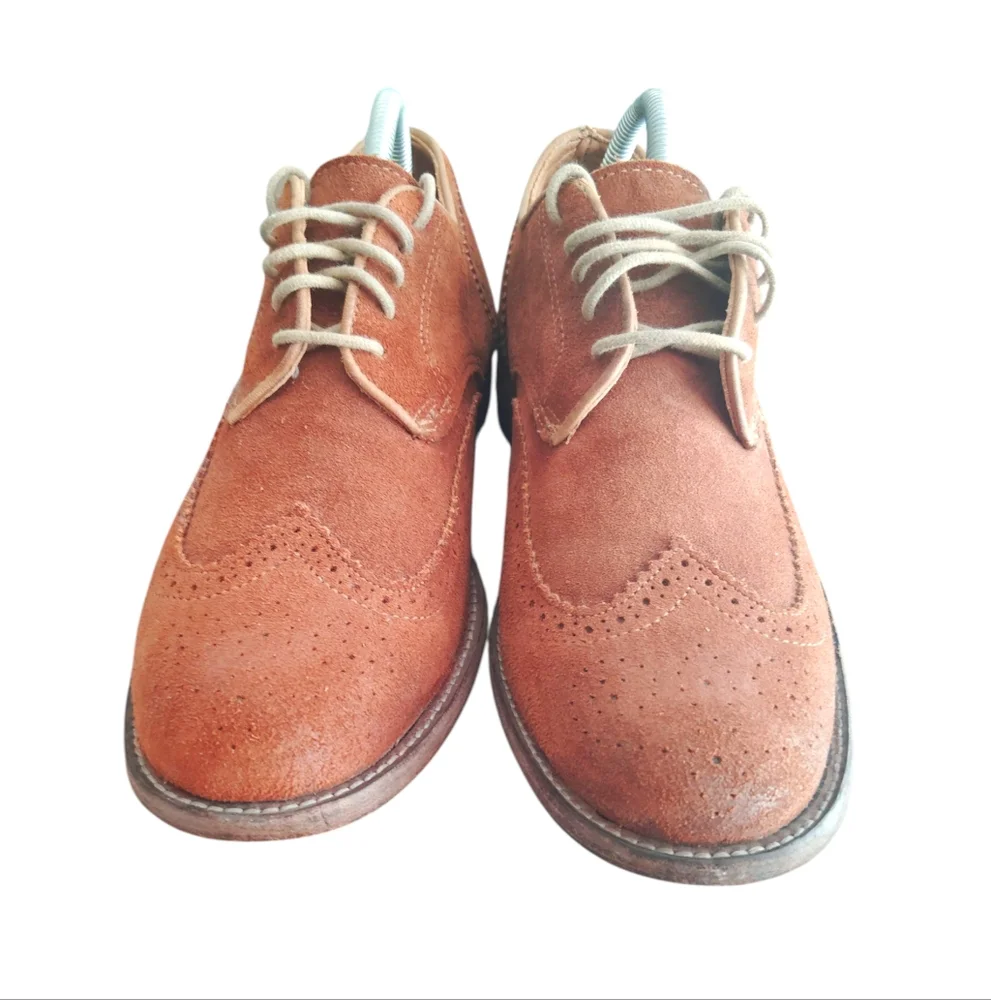 Vintage Shoe‎ Company Suede Oxford Casual Shoes Sz 8